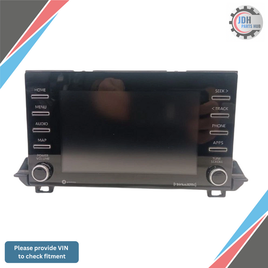 2021–2023 Toyota Camry Radio Receiver with Navigation with Display OEM — view 1