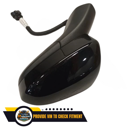 2019–2020 Ford Fusion Left Driver Side View Door Mirror with Blind Spot Black OEM — view 3