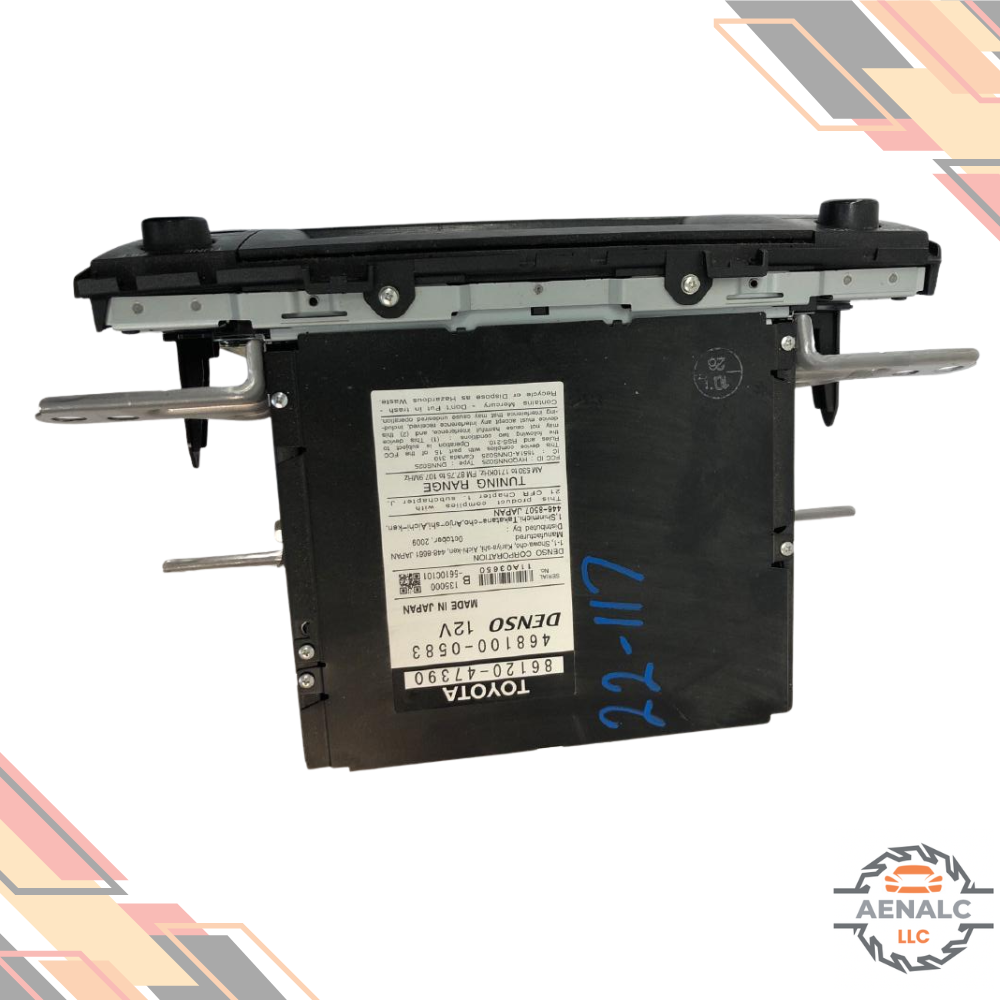 2010–2011 Toyota Prius Display Screen Dash Mounted Navigation Satellite E7022 — view 3