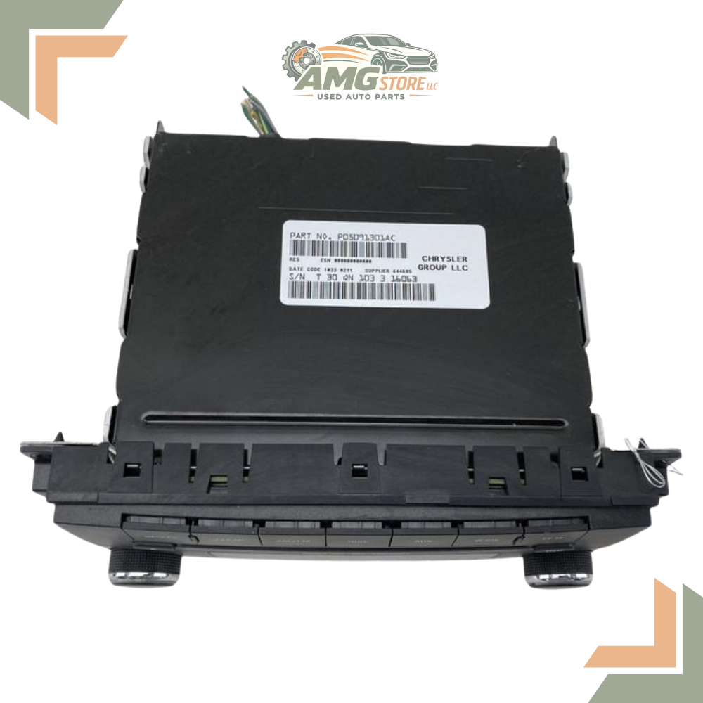 2012–2019 Dodge Grand Caravan AM FM CD Radio Receiver Module Factory OEM — view 5
