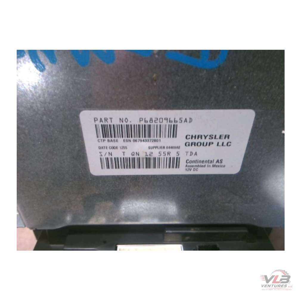 2011–2018 Dodge JOURNEY Radio Display Receiver 4.3" SATELLITE AM FM CD MP3 OEM — view 4
