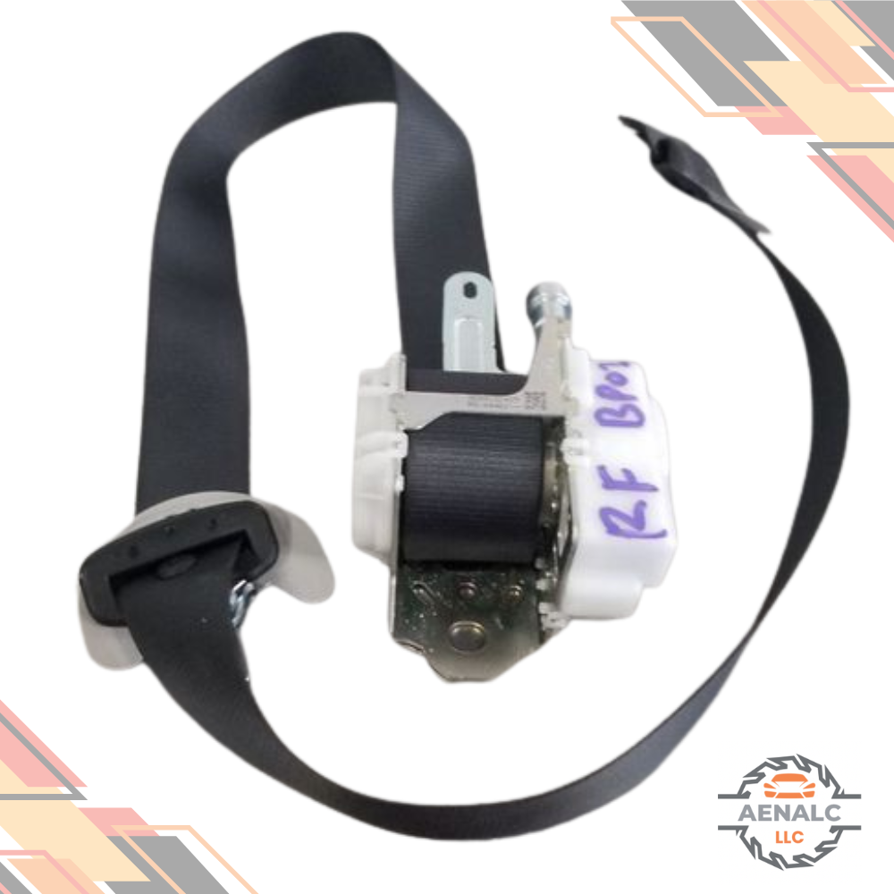2016–2022 Toyota Tacoma Front Seat Belt Passenger Crew Cab 4 Door (Black) OEM — view 1