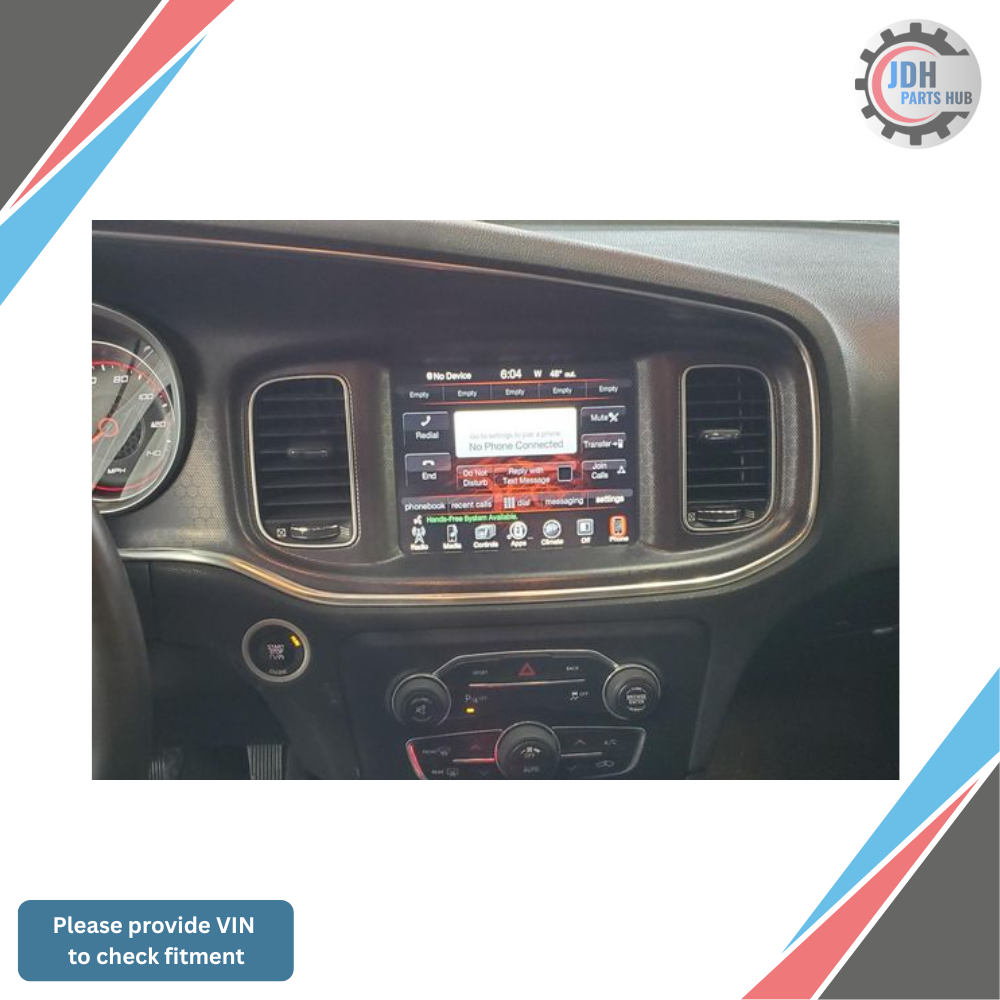 2016 Dodge Charger Challenger Radio Display Receiver 8.4'' Touch with Nav Sat OEM — view 4