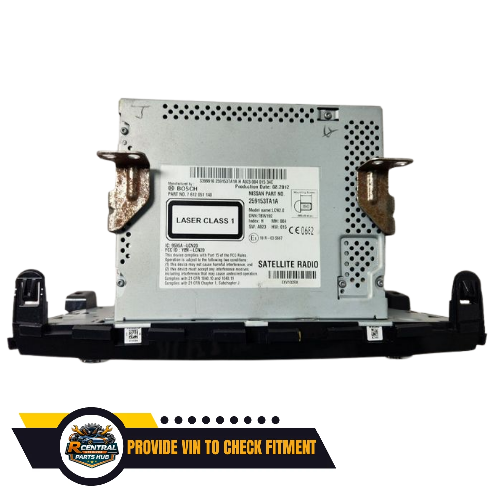 2013–2014 Nissan Altima Sedan Navigation CD Player Radio 25915-3TA1A OEM 13 14 — view 2