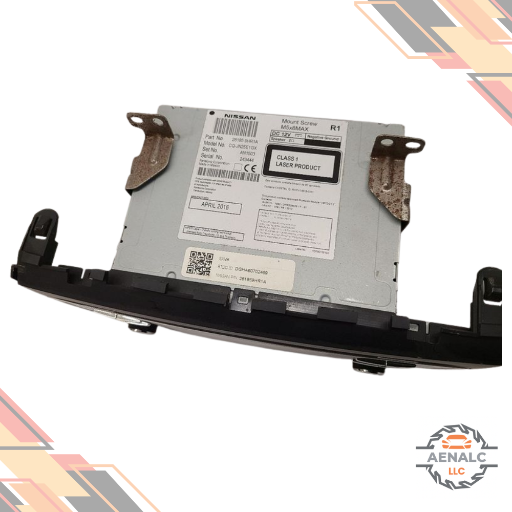 2016–2017 Nissan ALTIMA Radio Display Receiver AM FM CD BASE OEM — view 2