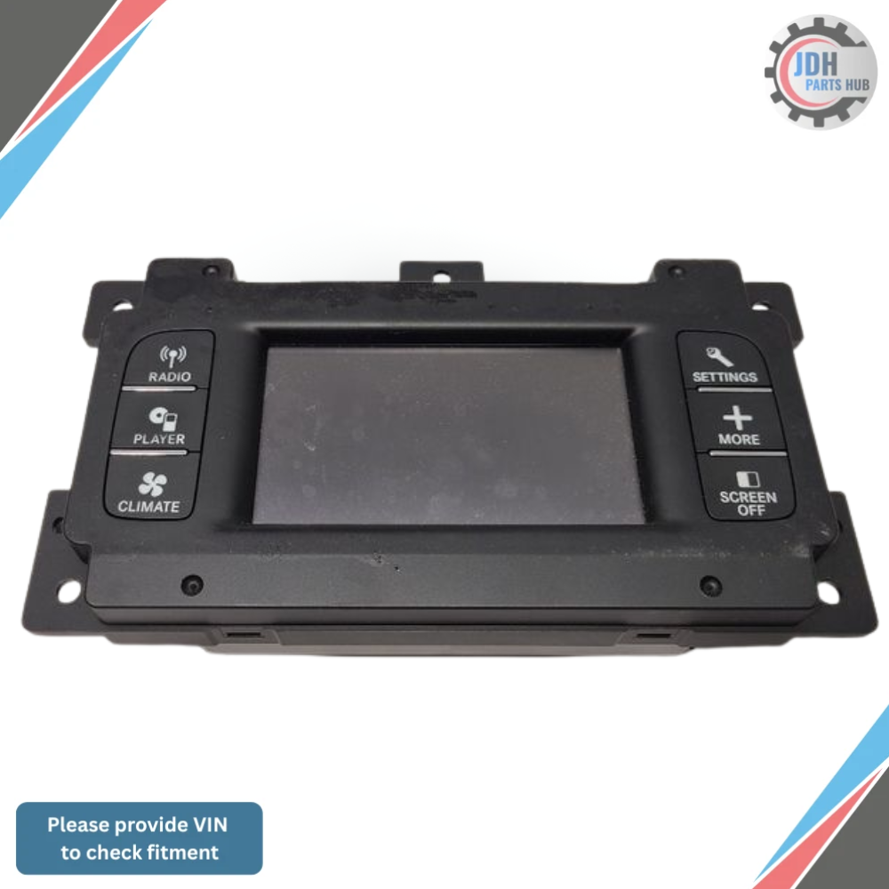 2011–2018 Dodge Journey Radio Display Receiver 4.3" Satellite AM FM CD MP3 OEM — view 1