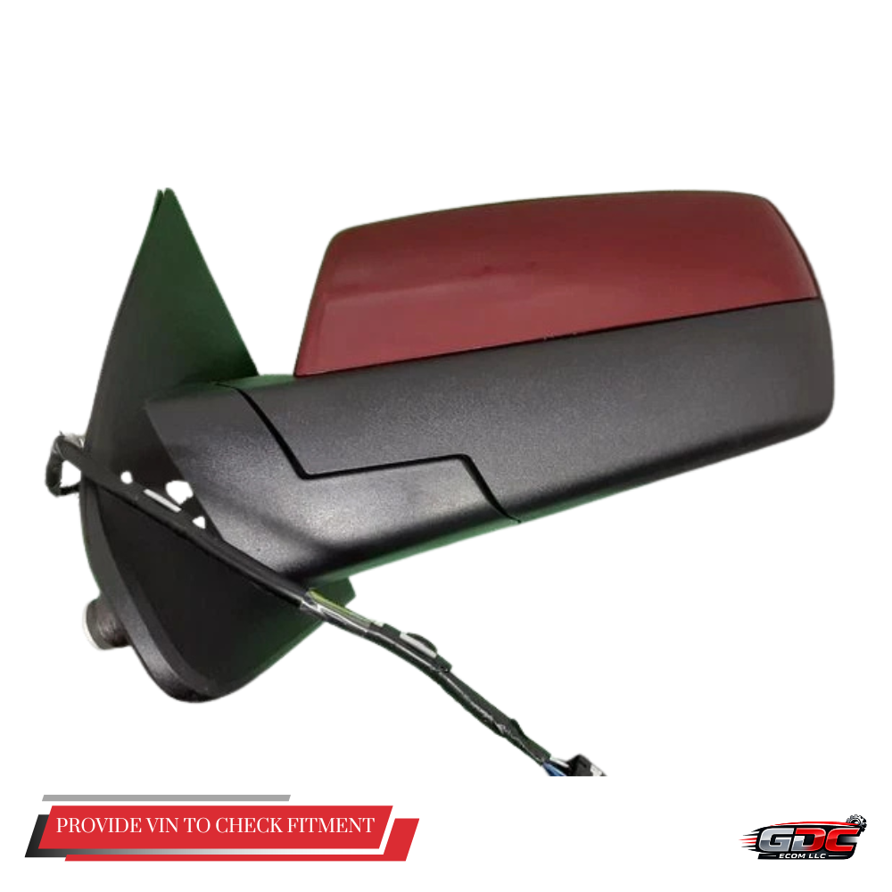 2014–2019 Chevrolet Silverado 1500 Left Driver Side View Door Mirror Maroon OEM — view 1