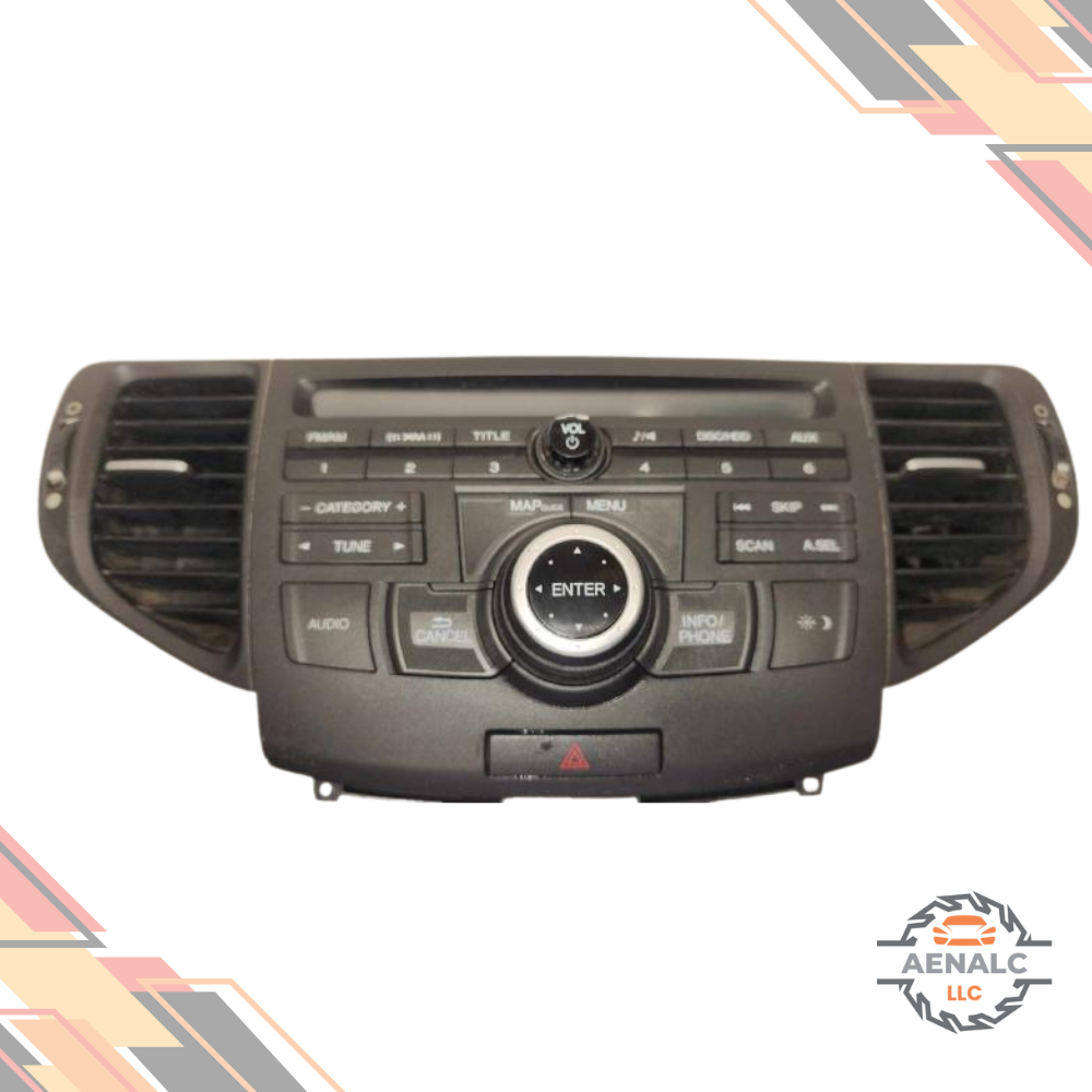 2011–2014 Acura TSX Radio Navigation Control switch Panel OEM — view 4