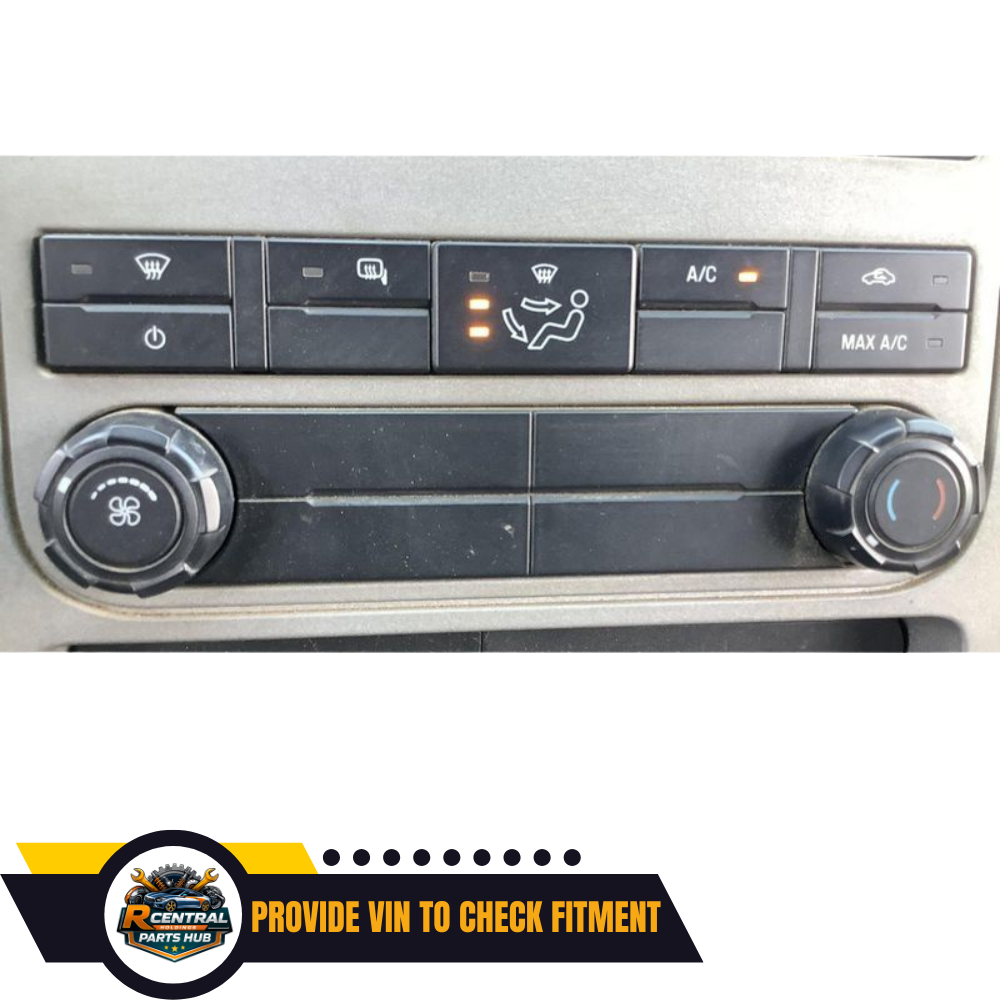 2011–2016 Ford F250 Super Duty A/C AC Heater Temperature Control Unit — view 2