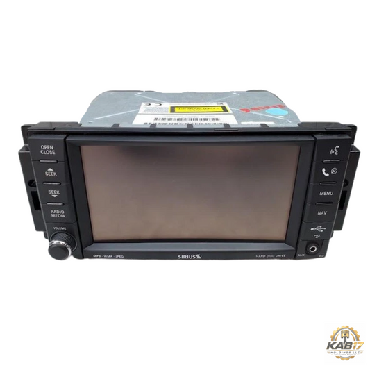 2008–2010 CHRYSLER JEEP DODGE AM-FM-DVD RADIO DISPLAY RECEIVER SATELLITE RER — view 1