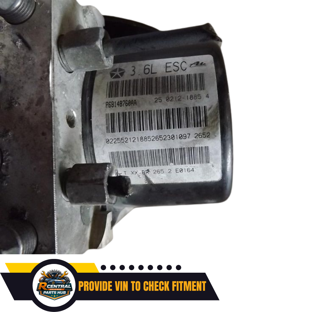 2011–2014 Chrysler 200 3.6L Abs Anti Lock Brake Pump Module Hydraulic Unit OEM — view 3