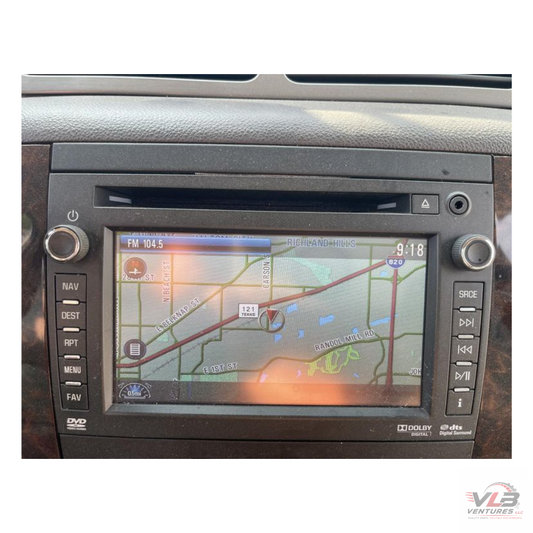 2012–2014 Chevrolet Tahoe Silverado 1500 Radio Receiver Navigation Option UYS OEM — view 1