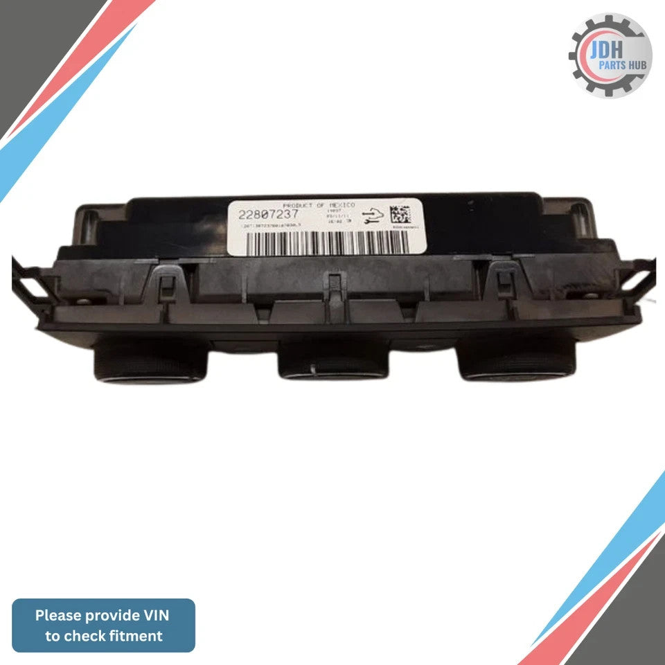 2010–2011 Chevrolet Silverado 1500 A/C AC Heater Temperature Control OEM — view 2