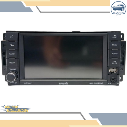2012–2019 Dodge Caravan Radio MULTIMEDIA SATELLITE AM FM CD RBZ OEM — view 1