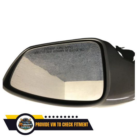 2011–2014 Hyundai Sonata RH Passenger Side Power View Mirror Assembly OEM — view 1