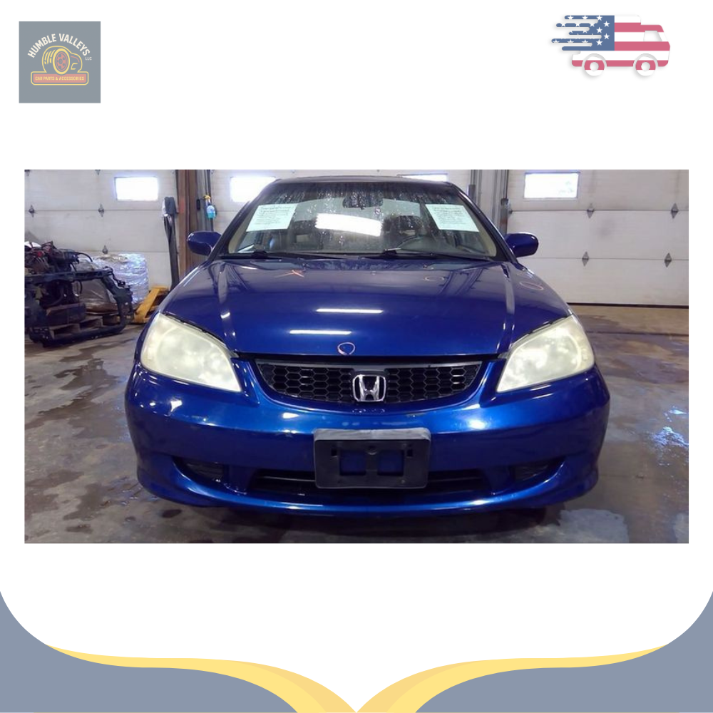 2001–2005 Honda Civic Right Passenger Side View Door Mirror Power Blue OEM RH — view 2