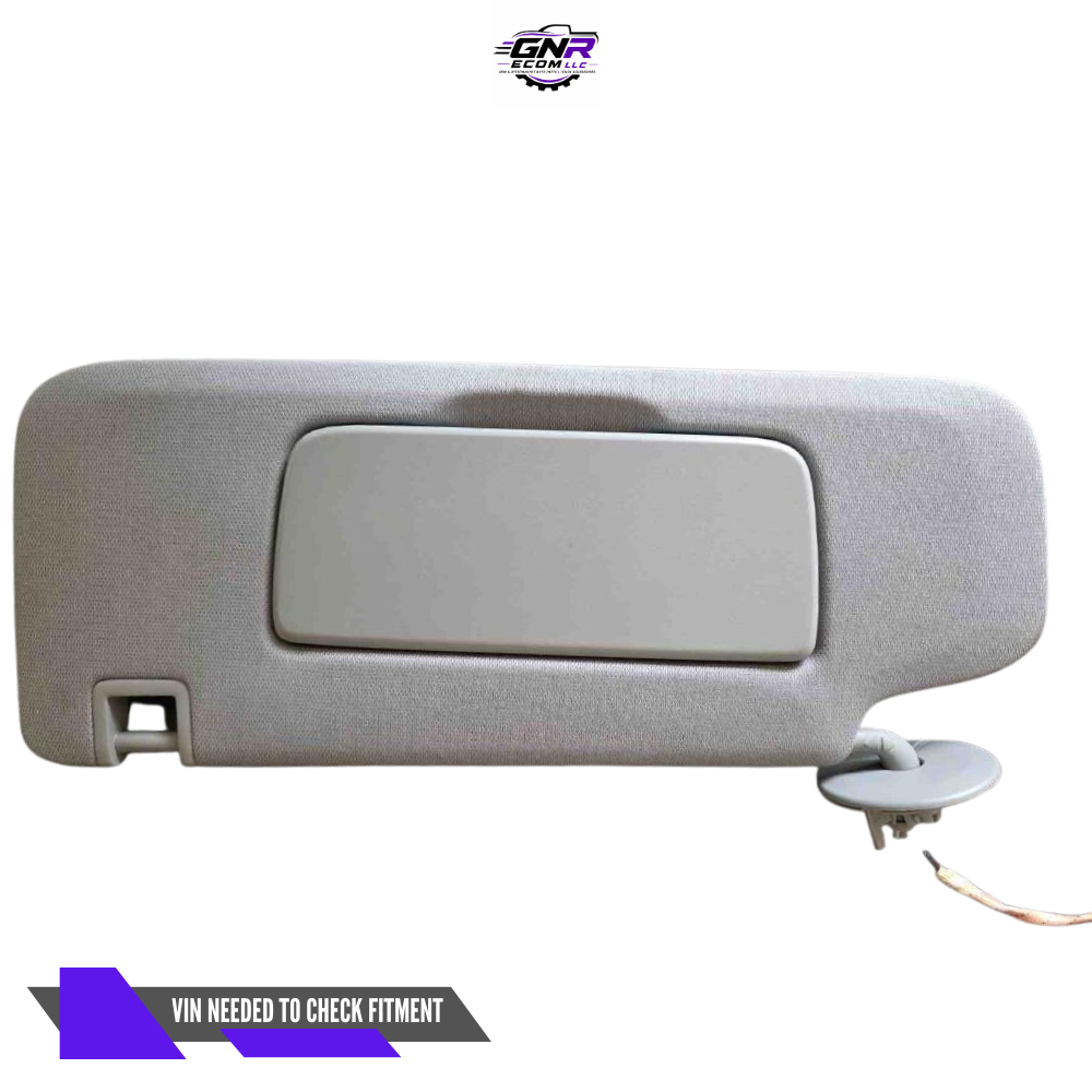 2018–2019 Chevrolet Equinox LH Driver Sunvisor Sun Visor with Mirror & Light OEM — view 3