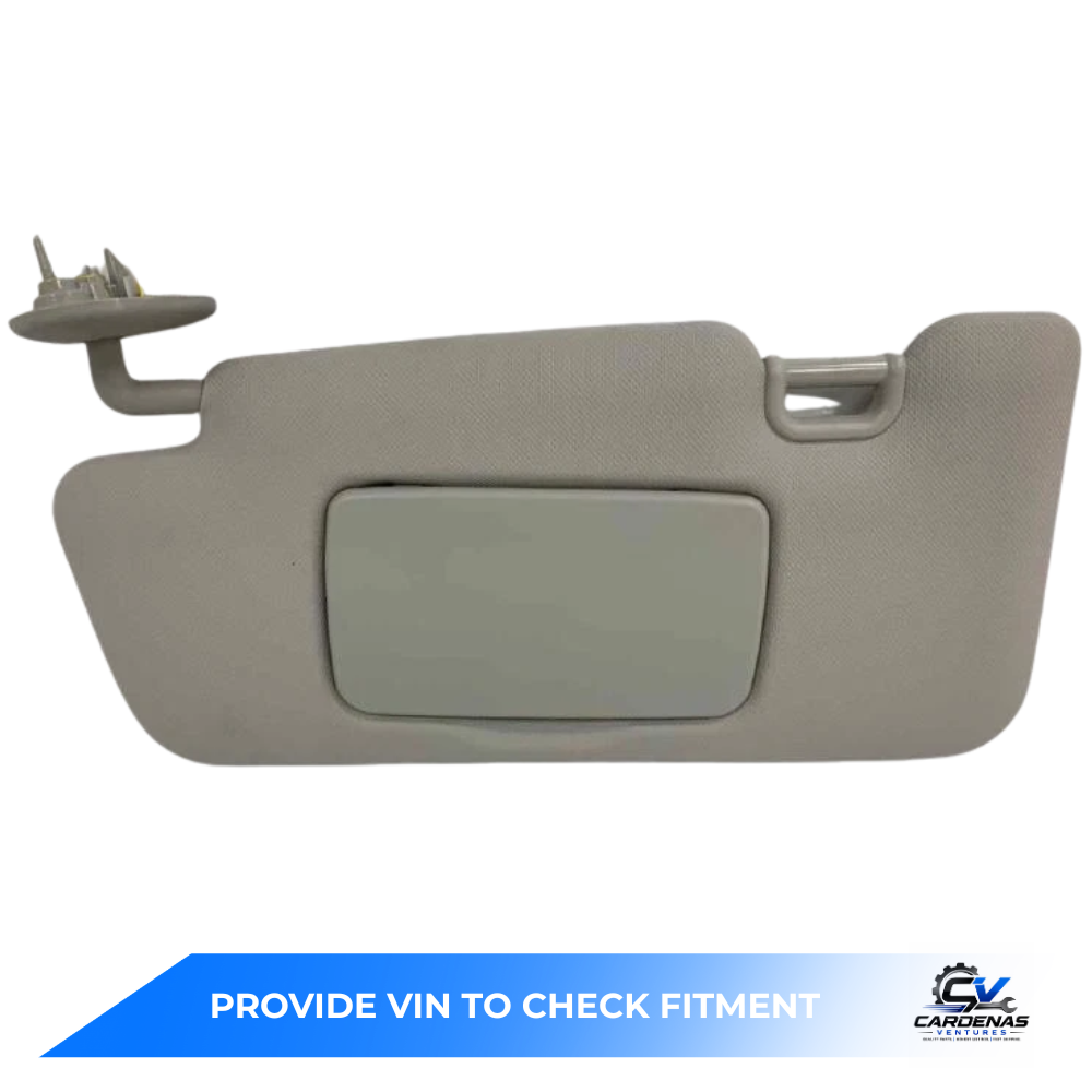 2017–2023 Subaru Impreza LH Driver Sunvisor Sun Visor with Mirror & Extender OEM — view 1