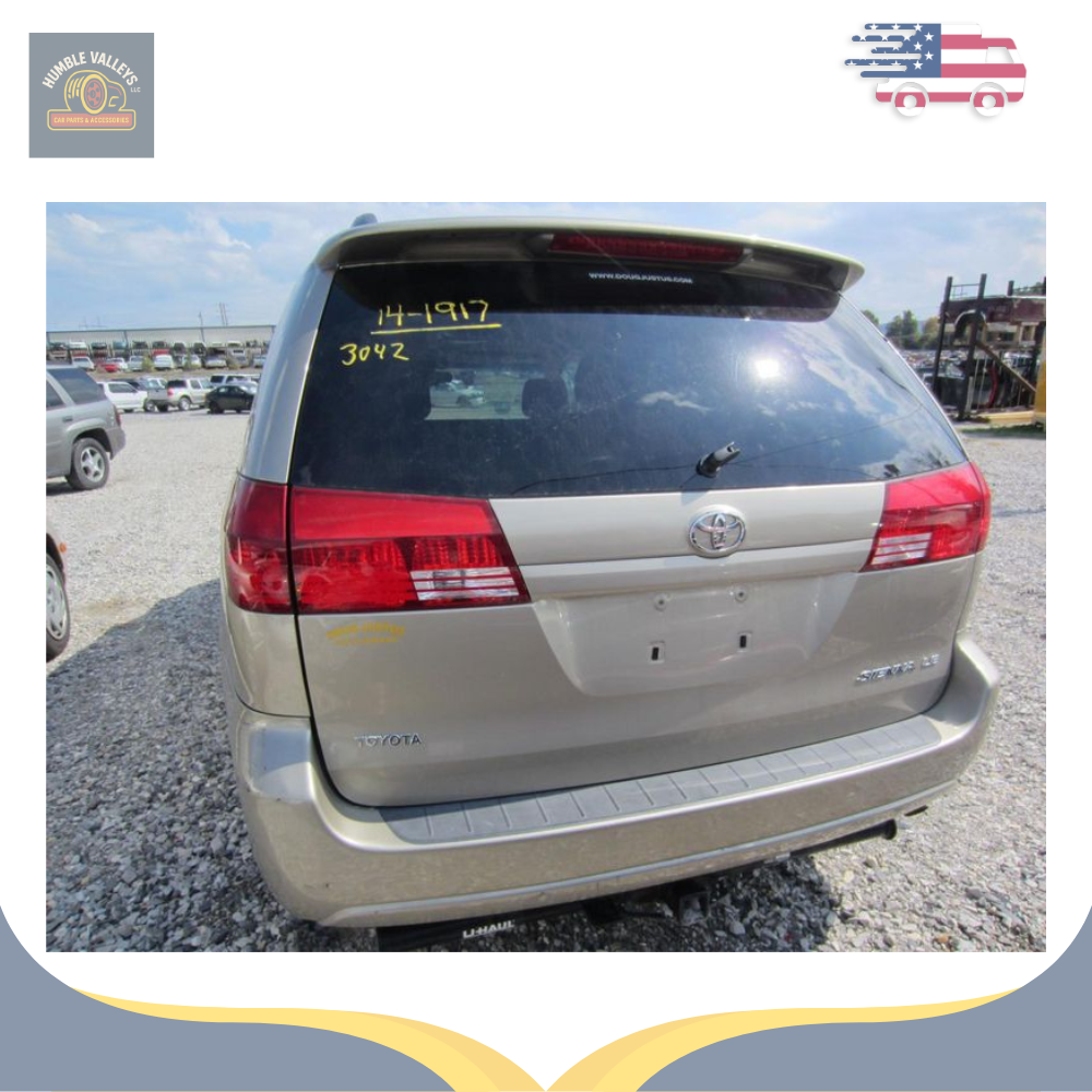 2004 Toyota Sienna LH Drivers Side Sunvisor Sun Visor OEM — view 5