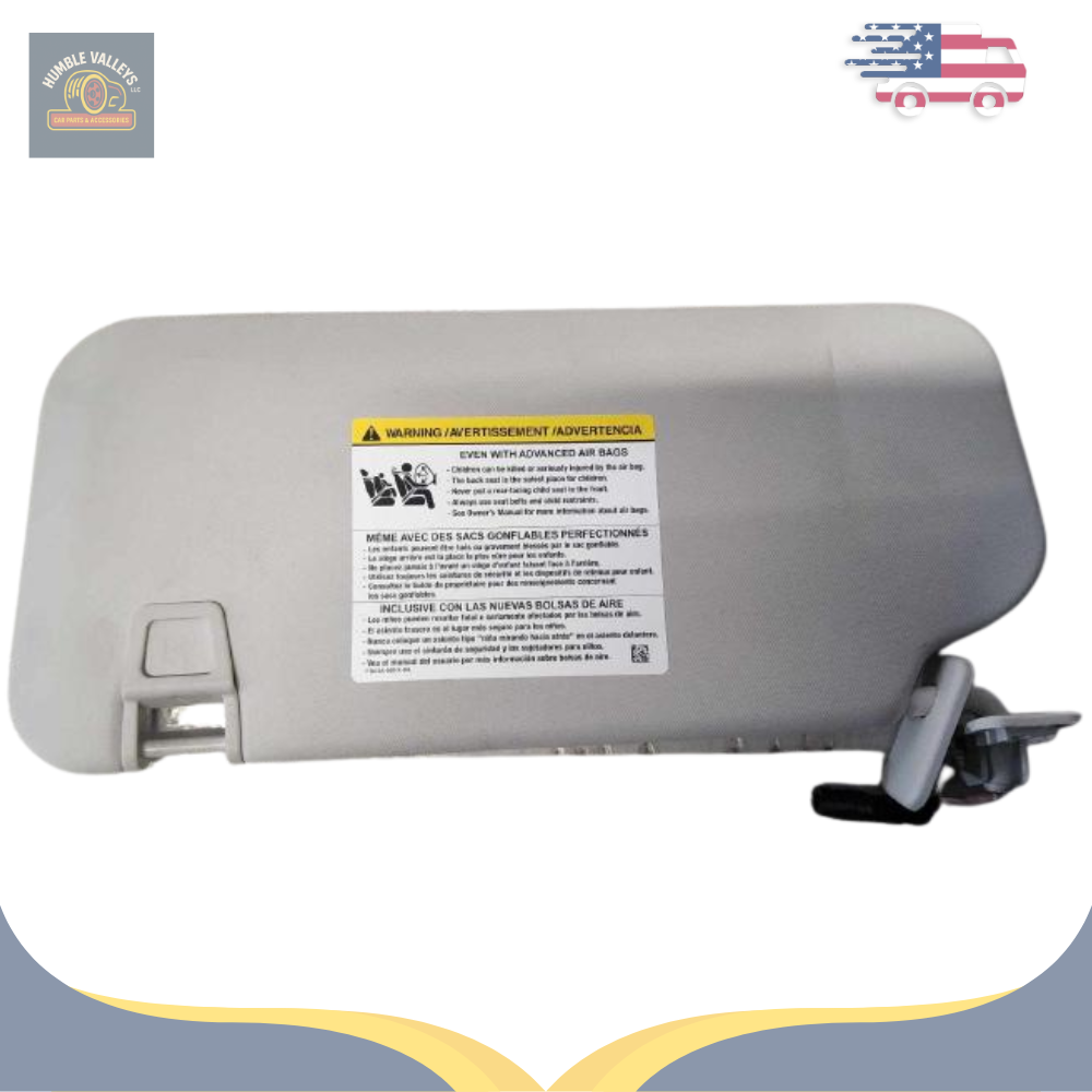 2021–2024 Ford Escape RH Passenger Sunvisor Sun Visor with Mirror & Light OEM — view 1