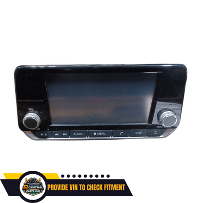2019–2020 Nissan Altima Radio Receiver with Display Screen OEM — view 4