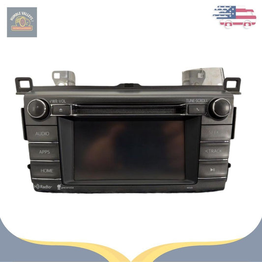 2014–2015 Toyota Rav4 Radio Receiver Display ID 100325 — view 1