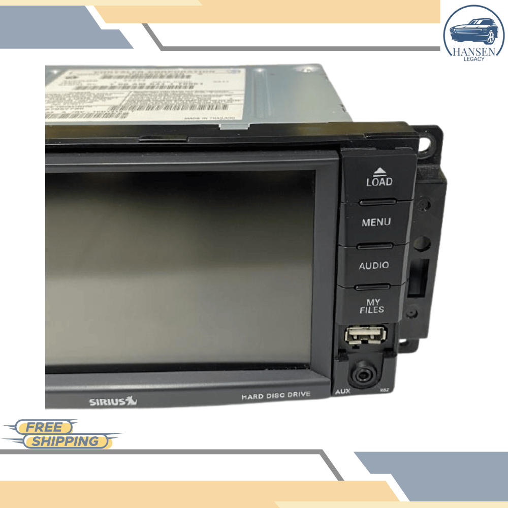 2010–2012 Dodge Caliber Radio AM/FM Satellite DVD Player Receiver ID RBZ OEM — view 2
