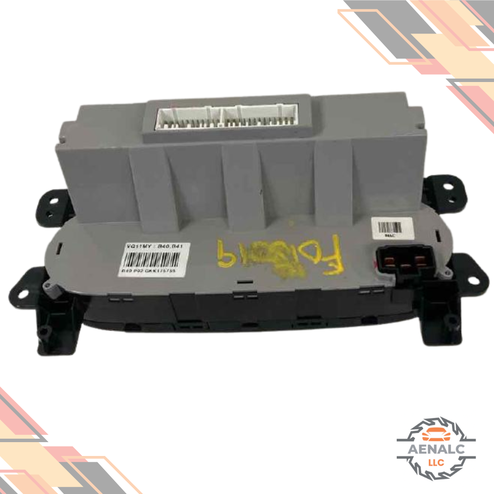 2009–2012 Kia Sedona AC Heater Control Temperature Climate 3knob OEM — view 2