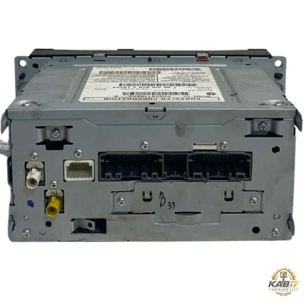2012 Dodge Ram 1500 2500 Pickup Radio AM FM DVD Player Receiver with Nav ID RHB — view 3