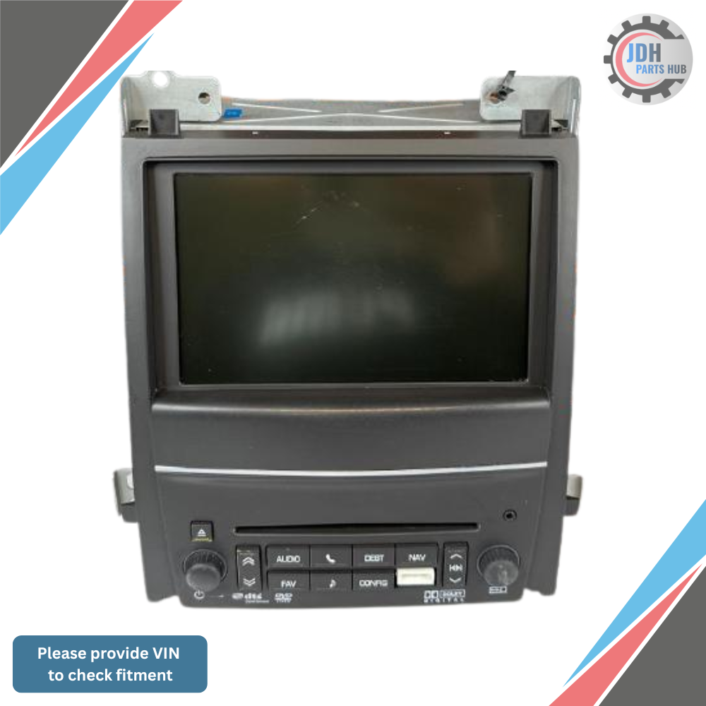 2011 Cadillac Escalade AM-FM-stereo-D<wbr/>VD-navigation Radio Receiver Display GMQ — view 1