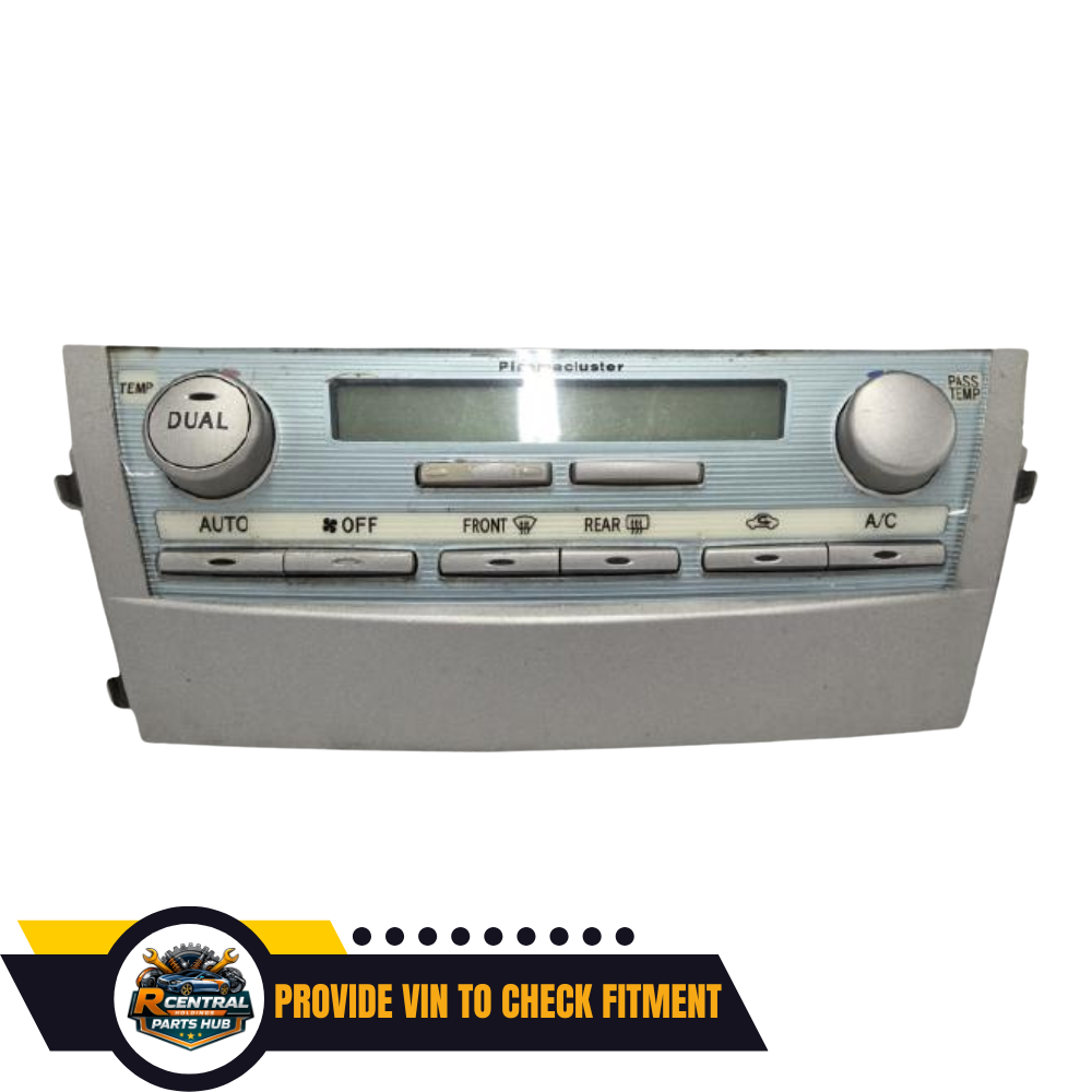 2007–2009 Toyota Camry Hybrid A/C AC Heater Temperature Control OEM — view 5