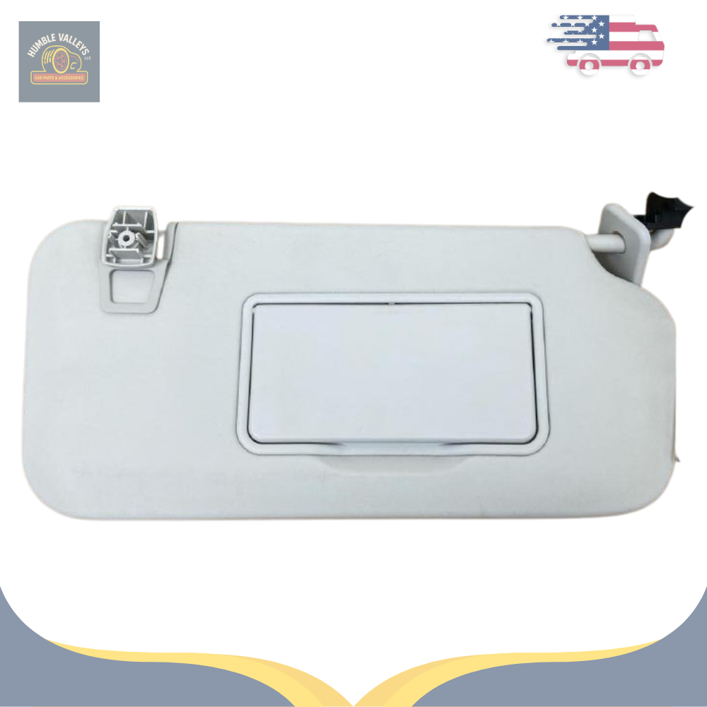 2021–2025 Ford Bronco Sport RH Passenger Sunvisor Sun Visor with Mirror & Light OEM — view 2