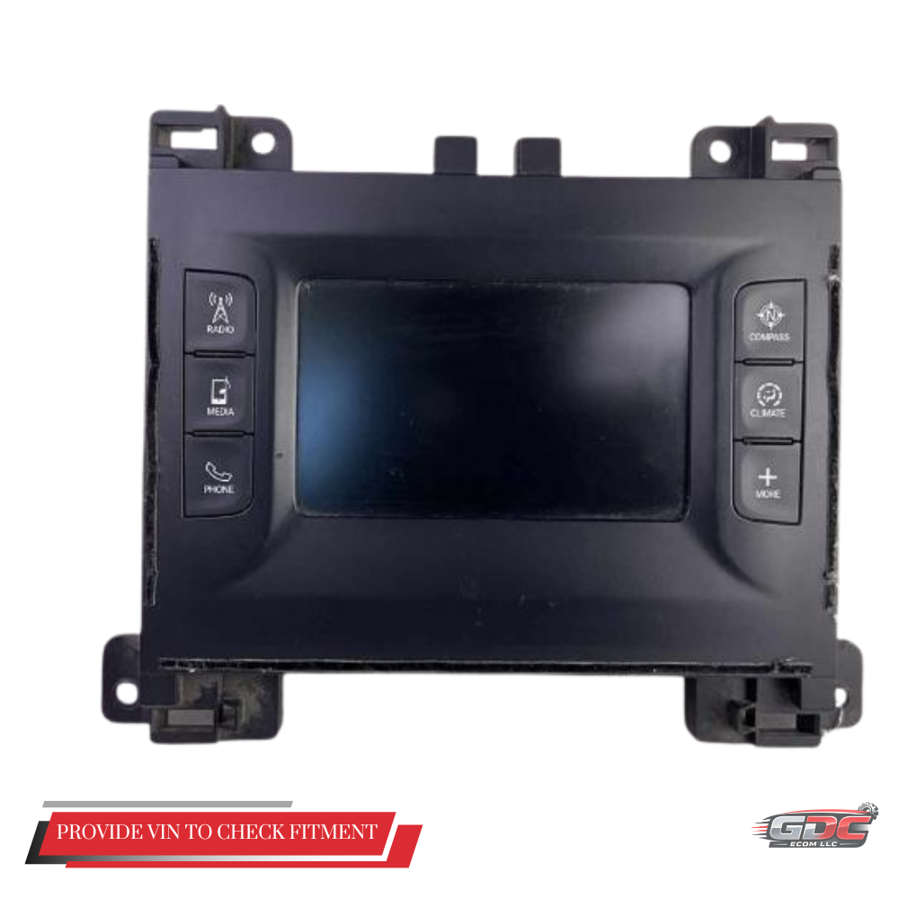 2015–2016 Dodge Challenger Radio Receiver Touch Screen Display OEM — view 1