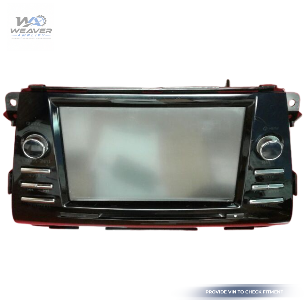2016–2017 Nissan Murano AM FM Radio Receiver with Navigation with Display Screen OEM — view 1