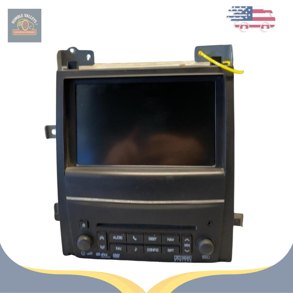 2011 Cadillac Escalade AM-FM-stereo-D<wbr/>VD-navigation Radio Receiver Display OEM — view 1