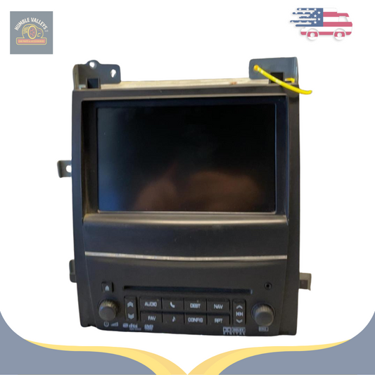 2011 Cadillac Escalade AM-FM-stereo-D<wbr/>VD-navigation Radio Receiver Display OEM — view 1