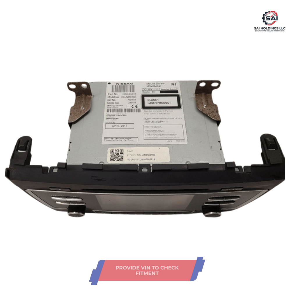 2016–2017 Nissan ALTIMA Radio Display Receiver AM FM CD OEM — view 2