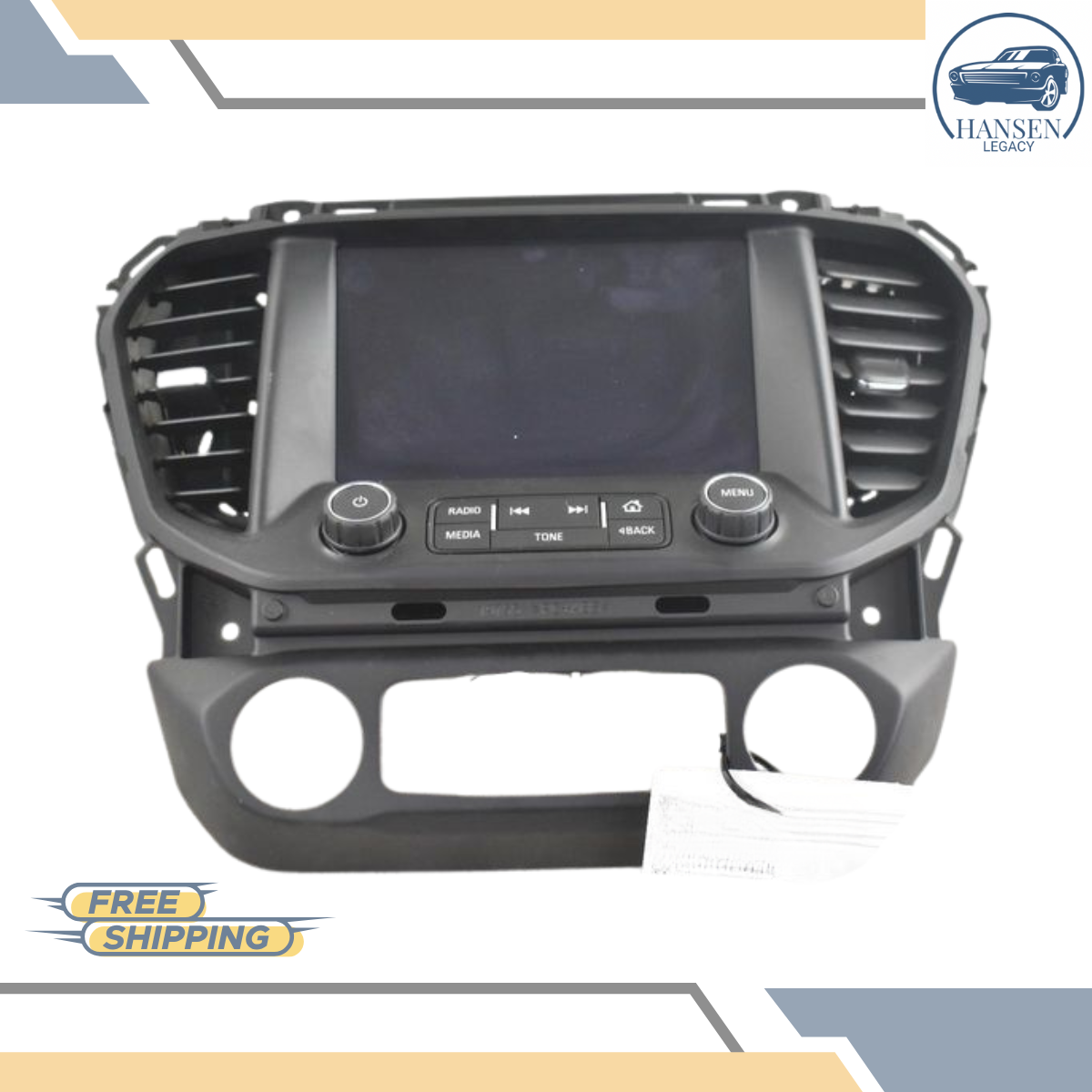 2018–2019 GMC Acadia Radio Display Control Panel 18 19 — view 2