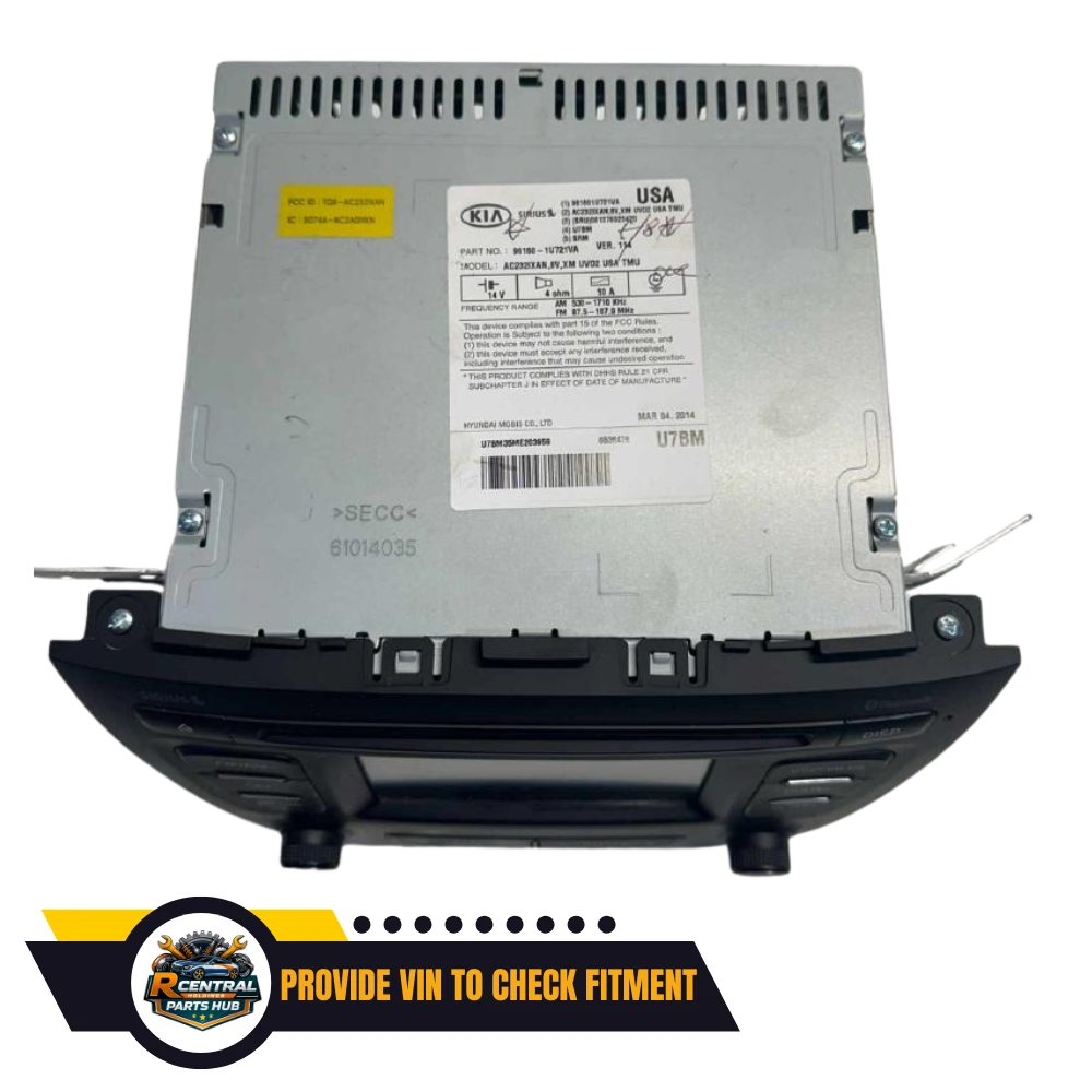 2014–2015 Kia Sorento CD MP3 Player Radio Media Receiver with Satellite & UVO OEM — view 2