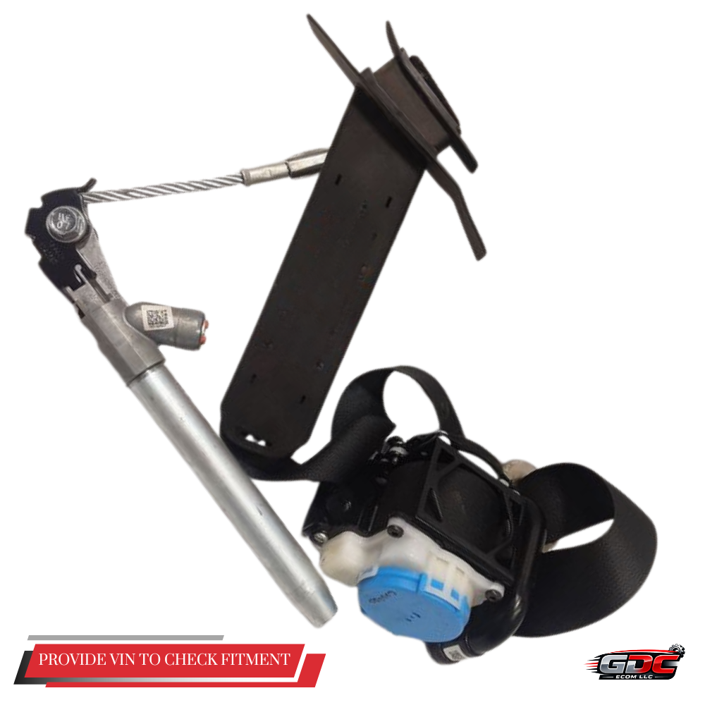 2014–2020 Nissan Rogue Passenger Side Right Front Seat Belt Retractor Black OEM — view 2