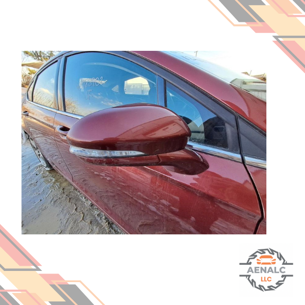 2013–2014 Ford Fusion Passenger Side Power Heated Door Mirror Assembly Red Right — view 5