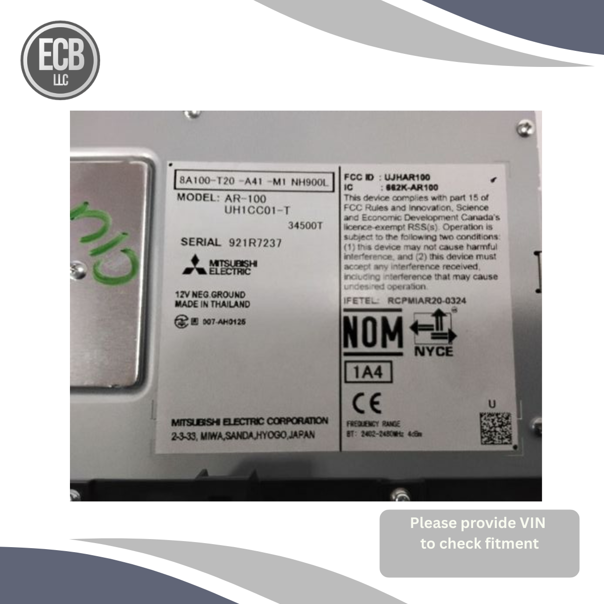2022–2023 Honda Civic Display Screen Radio Receiver OEM — view 4