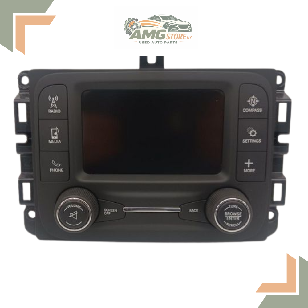 2018–2020 Dodge Ram 1500 AM FM Radio Receiver with Display Screen OEM — view 1