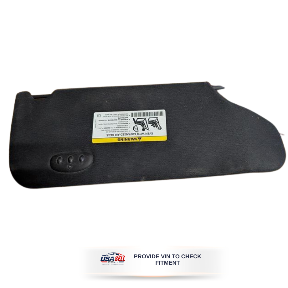 2011–2014 Chrysler 200 LH Left Driver Side Sun Visor OEM — view 1