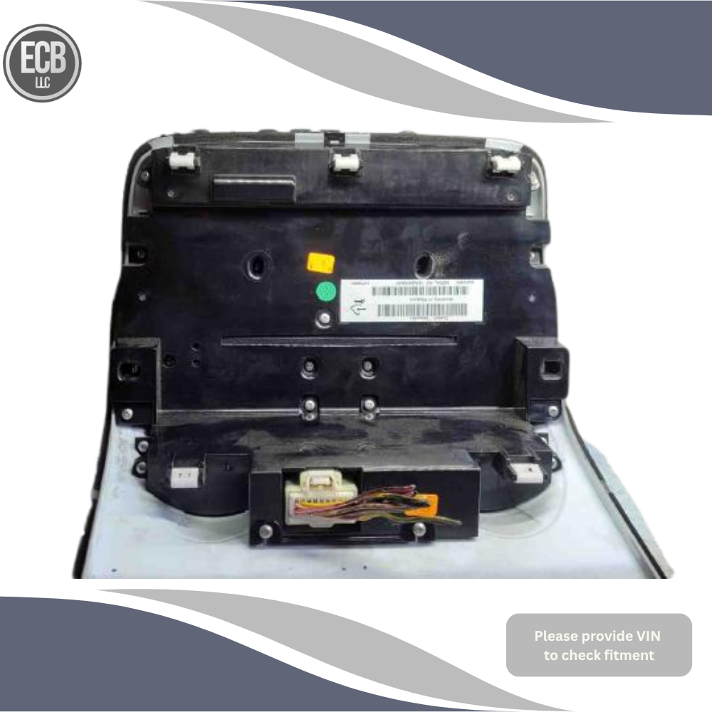 2010–2012 Chevrolet Camaro Radio Control Panel KA1 OEM — view 2