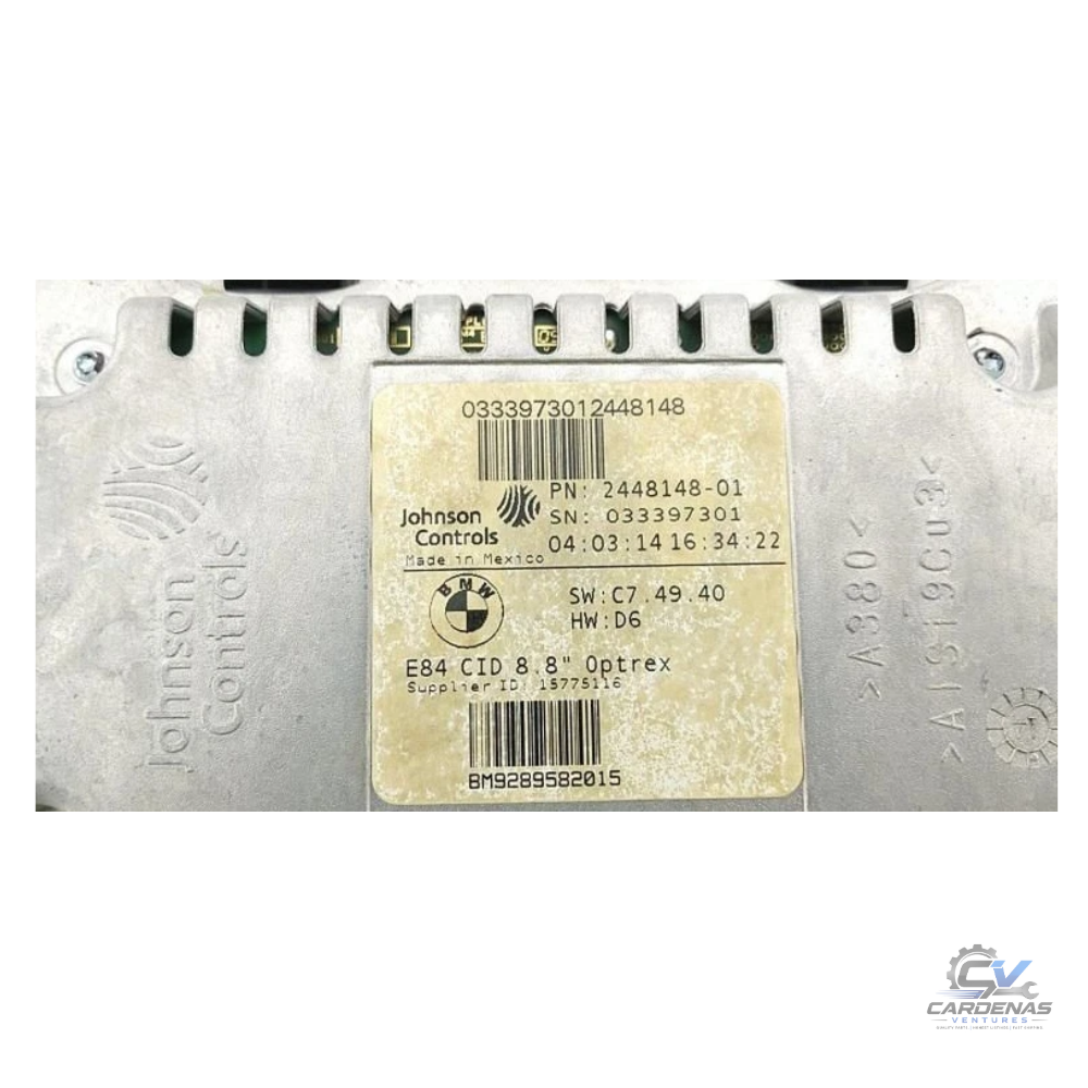 2013–2015 BMW X1 DISPLAY SCREEN DASH NAVIGATION 8.8 INCH OEM — view 2