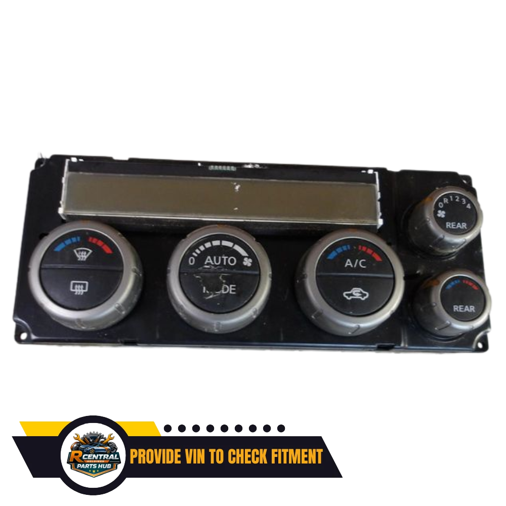 2005–2007 Nissan Pathfinder AC Heater Control OEM — view 1