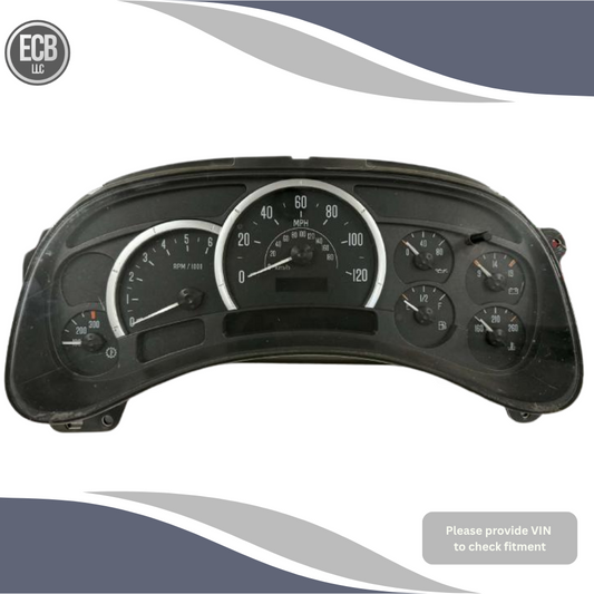 2003–2005 Cadillac Escalade ESV Speedometer Gauge Cluster MPH Tachometer US OEM — view 1