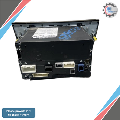 2007–2009 TOYOTA CAMRY HYBRID AM FM NAVIGATION SAT MP3/CD/DVD PLAYER RADIO E7011 — view 2
