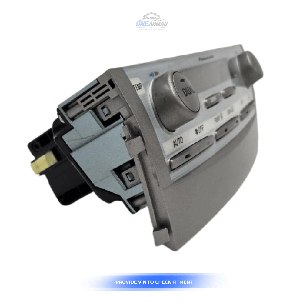 2007–2009 Toyota Camry Climate AC Heater Temperature Control Panel OEM — view 2